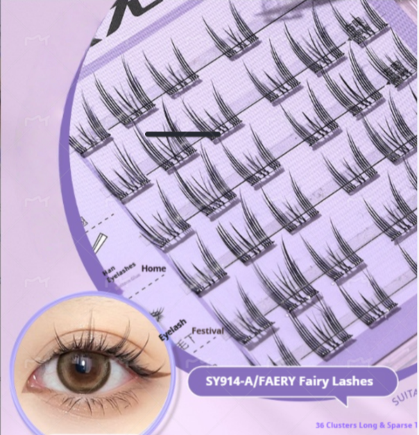 Natural & Wispy Demonic Lash Clusters | Stackable Lower Lash Extensions