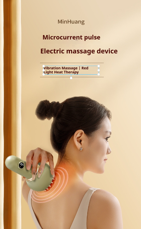 Electric Meridian Brush & Cupping Set - All-Body Massager and Gua Sha Device for Home Spa & Professional Use-Lumenessence