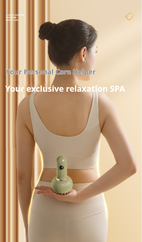 Electric Meridian Brush & Cupping Set - All-Body Massager and Gua Sha Device for Home Spa & Professional Use-Lumenessence