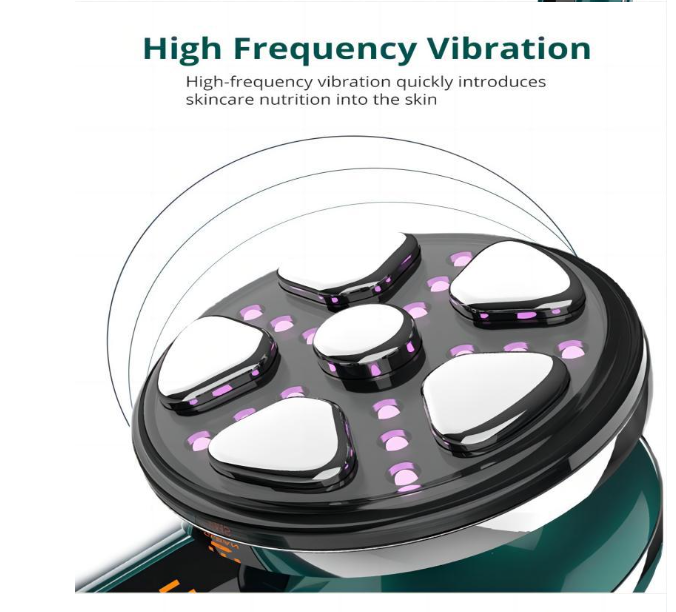 RF Device with Microcurrent, Face Lifting & Tightening Machine for Wrinkles, At-Home Facial Massager & Toner-Lumenessence