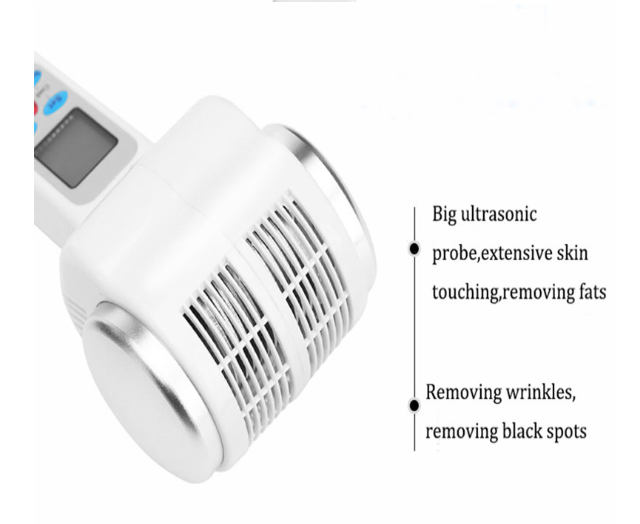 Red & Blue LED Light Therapy Facial Device - Anti-Aging Skin Rejuvenation, Firming & Whitening, Portable Cold/Hot Hammer Massager-Lumenessence