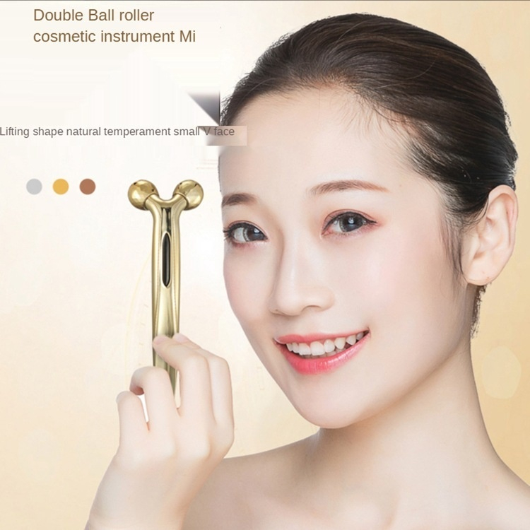 3D V-Lift Facial Roller - Mini Face Massager for Slimming, Skin Rejuvenation & Contouring