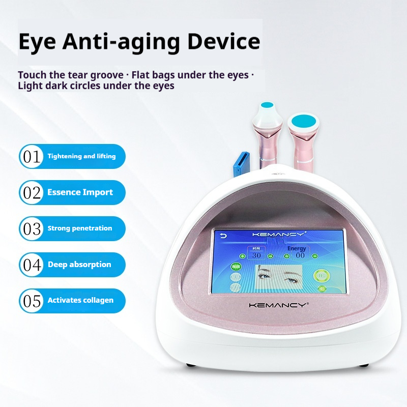Magic Eye RF Eye Massager - Anti-Aging Eye Care Device for Removing Dark Circles & Puffy Bags, At-Home Facial Lifting Equipment-Lumenessence