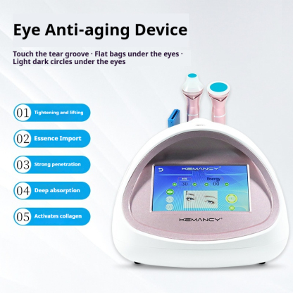Magic Eye RF Eye Massager - Anti-Aging Eye Care Device for Removing Dark Circles & Puffy Bags, At-Home Facial Lifting Equipment-Lumenessence