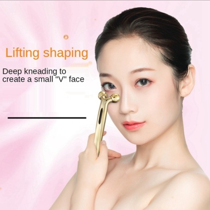 3D V-Lift Facial Roller - Mini Face Massager for Slimming, Skin Rejuvenation & Contouring