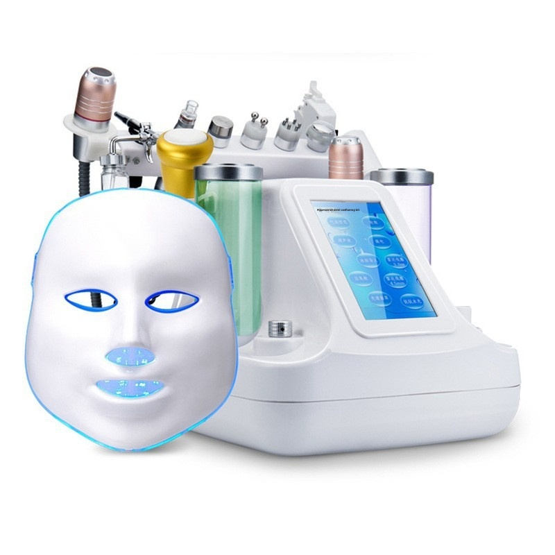 All-in-One Facial Cleansing & Oxygen Moisturizing Device: Pore Cleaner for Blackhead Removal, Non-Needle Hydration for Glowing Skin | Salon Results At Home-Lumenessence