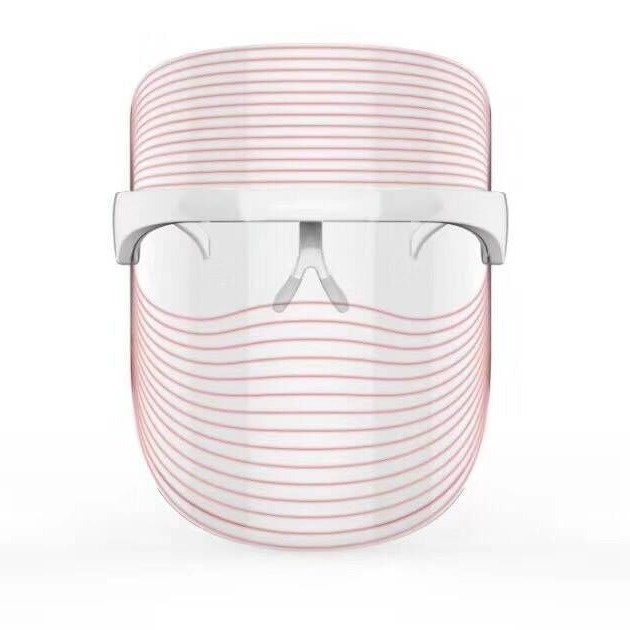 LED Photon Therapy Mask - 7-Color Facial Skin Rejuvenation Device, Rechargeable Home Use Light Therapy-Lumenessence