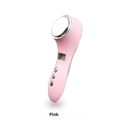 Facial Steamer & Massager, Hot Cold Iontophoresis Device for Anti-Aging & Pore Minimizing, with Heat Therapy-Lumenessence