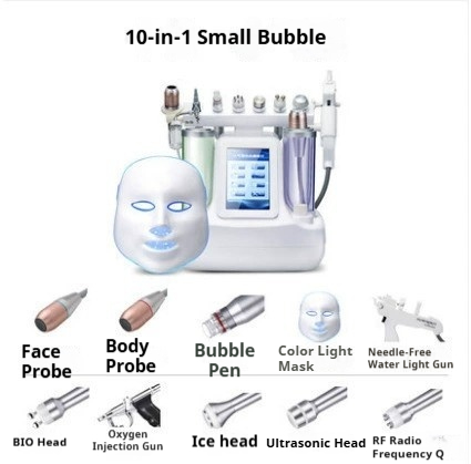 All-in-One Facial Cleansing & Oxygen Moisturizing Device: Pore Cleaner for Blackhead Removal, Non-Needle Hydration for Glowing Skin | Salon Results At Home-Lumenessence
