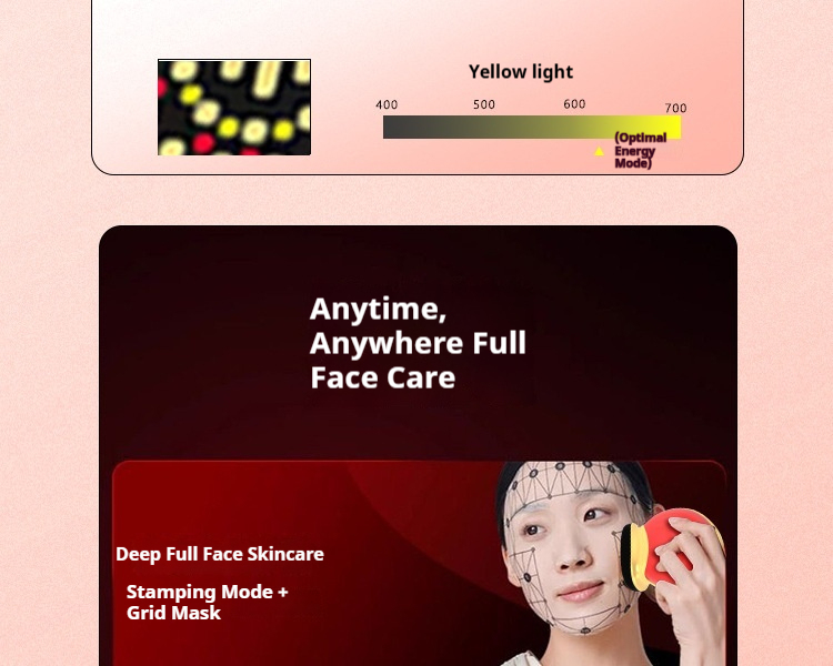 Microcurrent Facial Device - Lifting, Firming & Anti-Aging with Nano-Ion Infusion