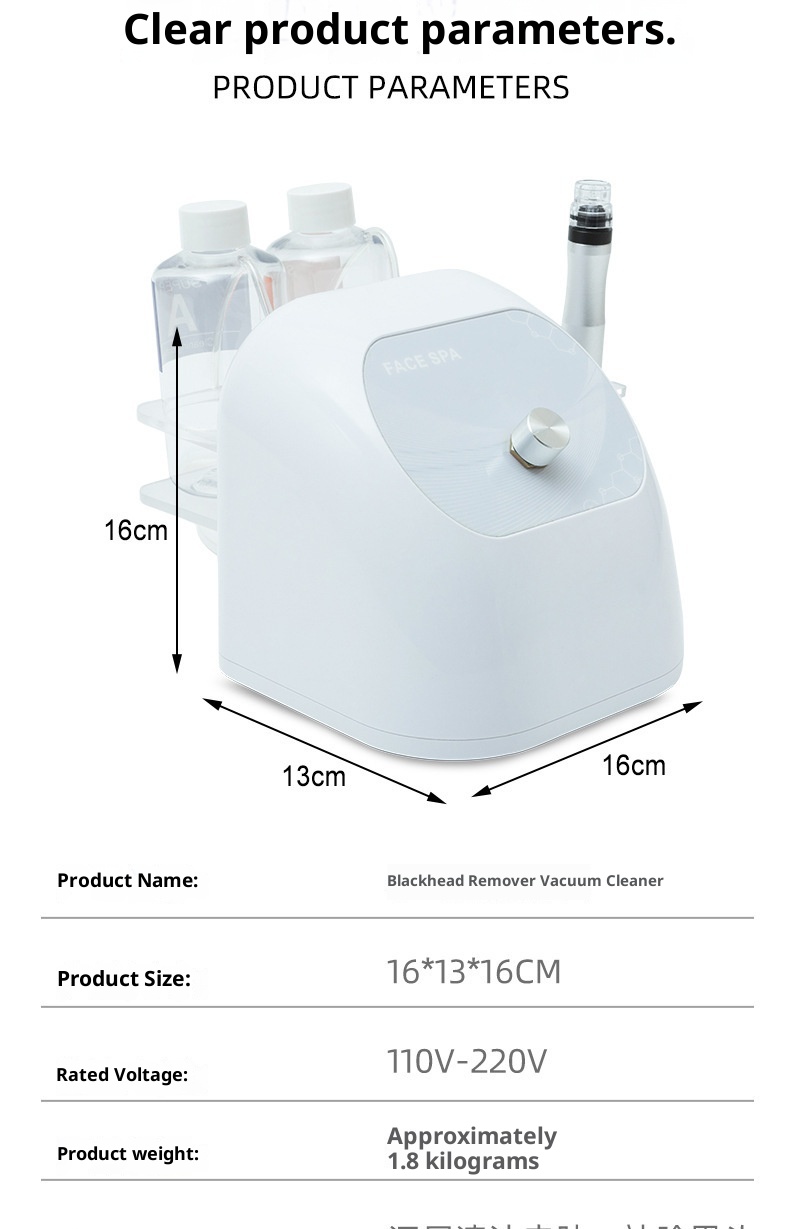 Professional Pore Vacuum: Blackhead & Comedone Extractor Machine for Deep Cleaning Facial Spa | Salon-Grade Suction Tool-Lumenessence