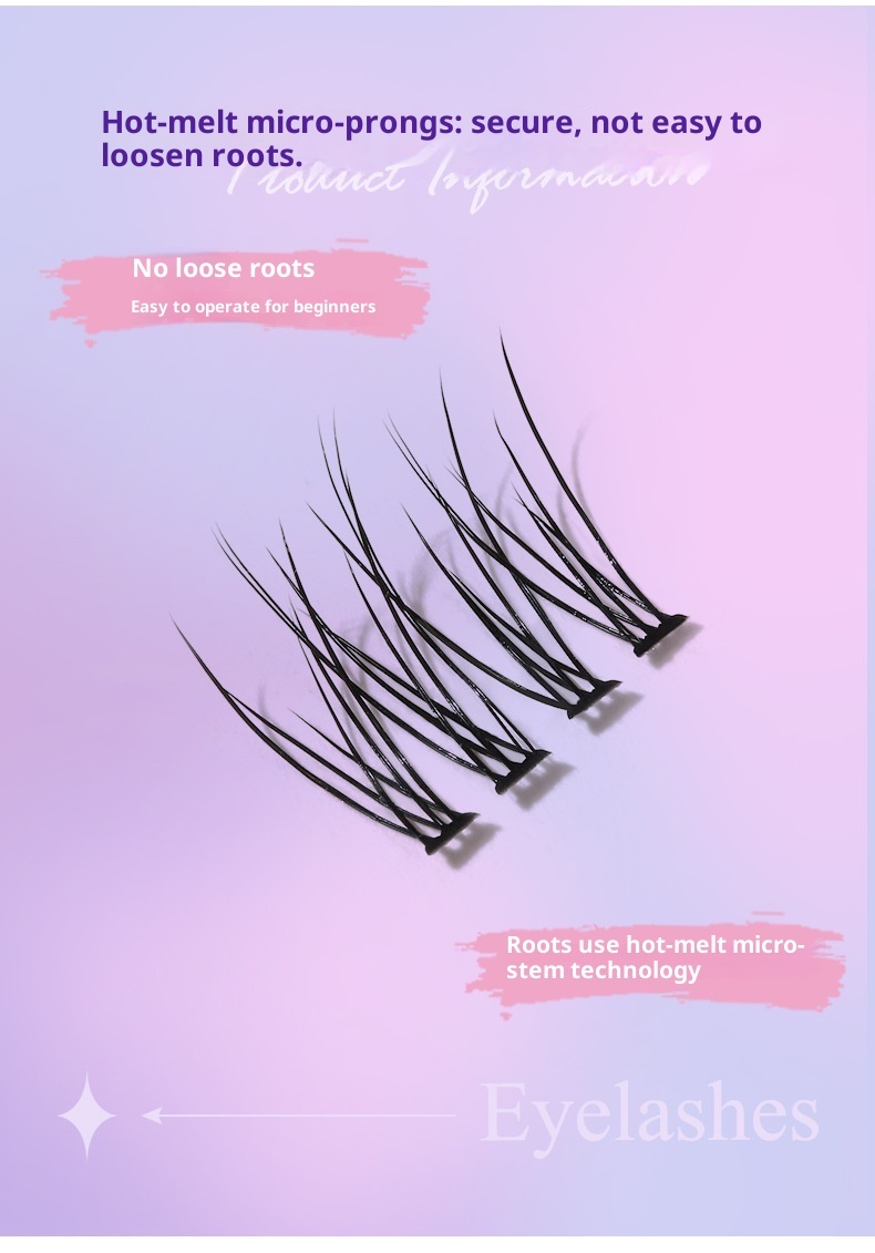 Natural & Wispy Demonic Lash Clusters | Stackable Lower Lash Extensions