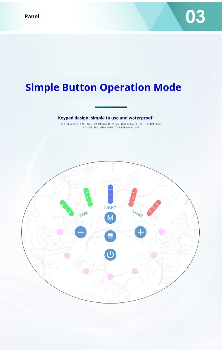 7-Color LED Phototherapy Mask - Red & Blue Light Facial Device with Hydrating Spray & Skin Analysis