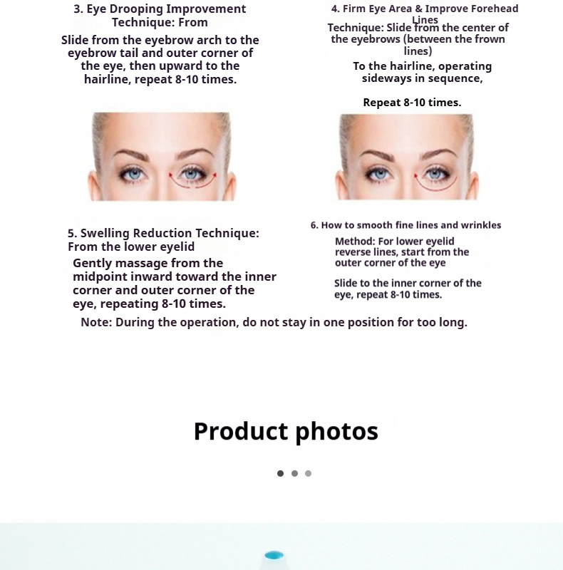 Magic Eye RF Eye Massager - Anti-Aging Eye Care Device for Removing Dark Circles & Puffy Bags, At-Home Facial Lifting Equipment-Lumenessence