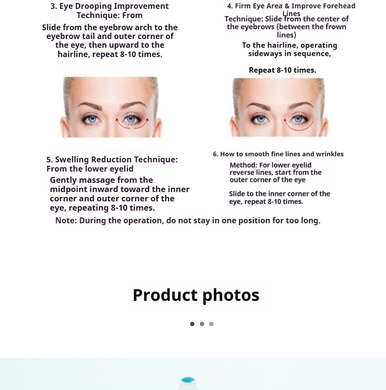 Magic Eye RF Eye Massager - Anti-Aging Eye Care Device for Removing Dark Circles & Puffy Bags, At-Home Facial Lifting Equipment-Lumenessence