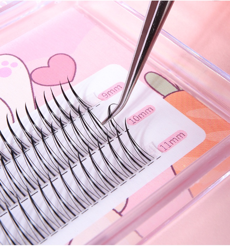 Natural & Wispy Demonic Lash Clusters | Stackable Lower Lash Extensions