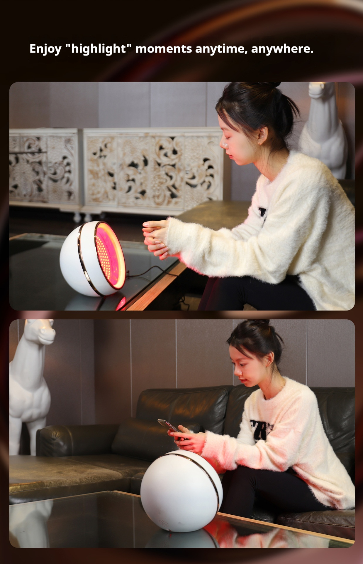 7-Color LED Photon Therapy Device - Near Infrared Facial Light Machine for Skin Rejuvenation & Dark Spot Removal-Lumenessence