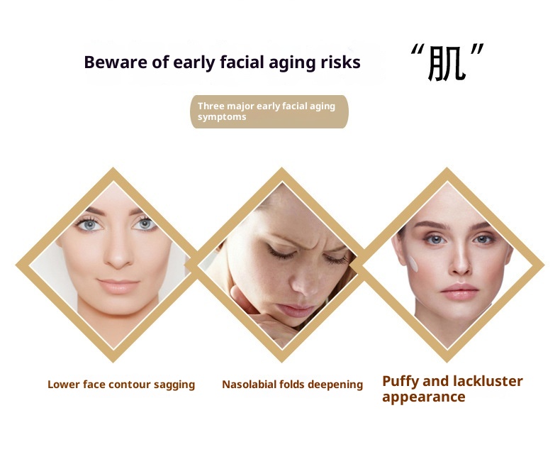 3D V-Lift Facial Roller - Mini Face Massager for Slimming, Skin Rejuvenation & Contouring