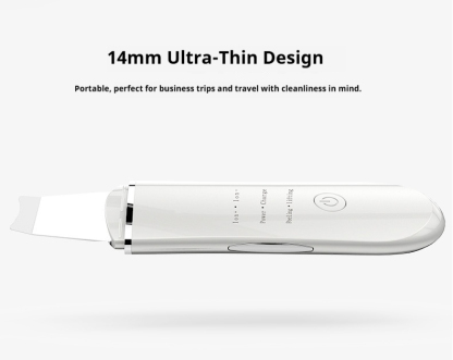 Ultrasonic Skin Spatula, Ionic Facial Cleansing & Lifting Device, Pore Cleaner & Serum Booster