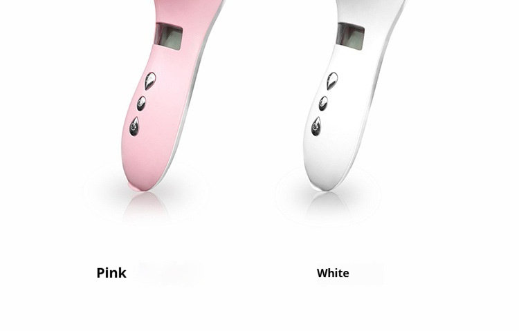 Facial Steamer & Massager, Hot Cold Iontophoresis Device for Anti-Aging & Pore Minimizing, with Heat Therapy-Lumenessence