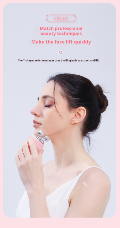 Ionic Technology Facial Cleanser - Deep Cleansing & Brightening Skin Massage Tool