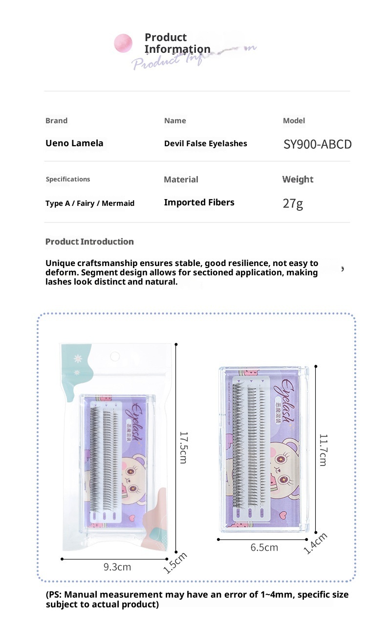 Natural & Wispy Demonic Lash Clusters | Stackable Lower Lash Extensions