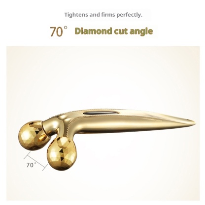 3D V-Lift Facial Roller - Mini Face Massager for Slimming, Skin Rejuvenation & Contouring