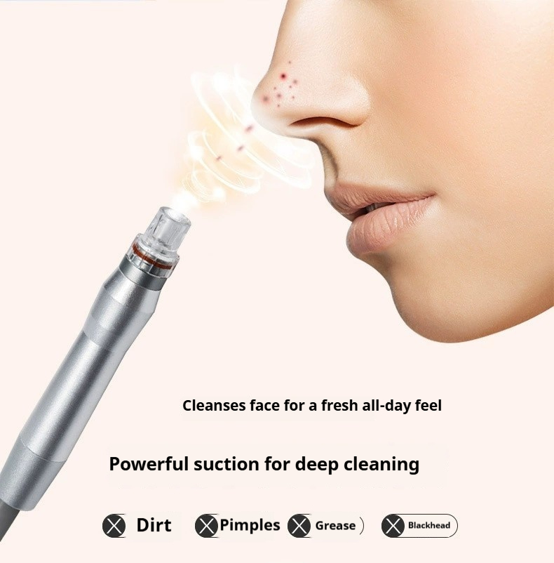 All-in-One Facial Cleansing & Oxygen Moisturizing Device: Pore Cleaner for Blackhead Removal, Non-Needle Hydration for Glowing Skin | Salon Results At Home-Lumenessence