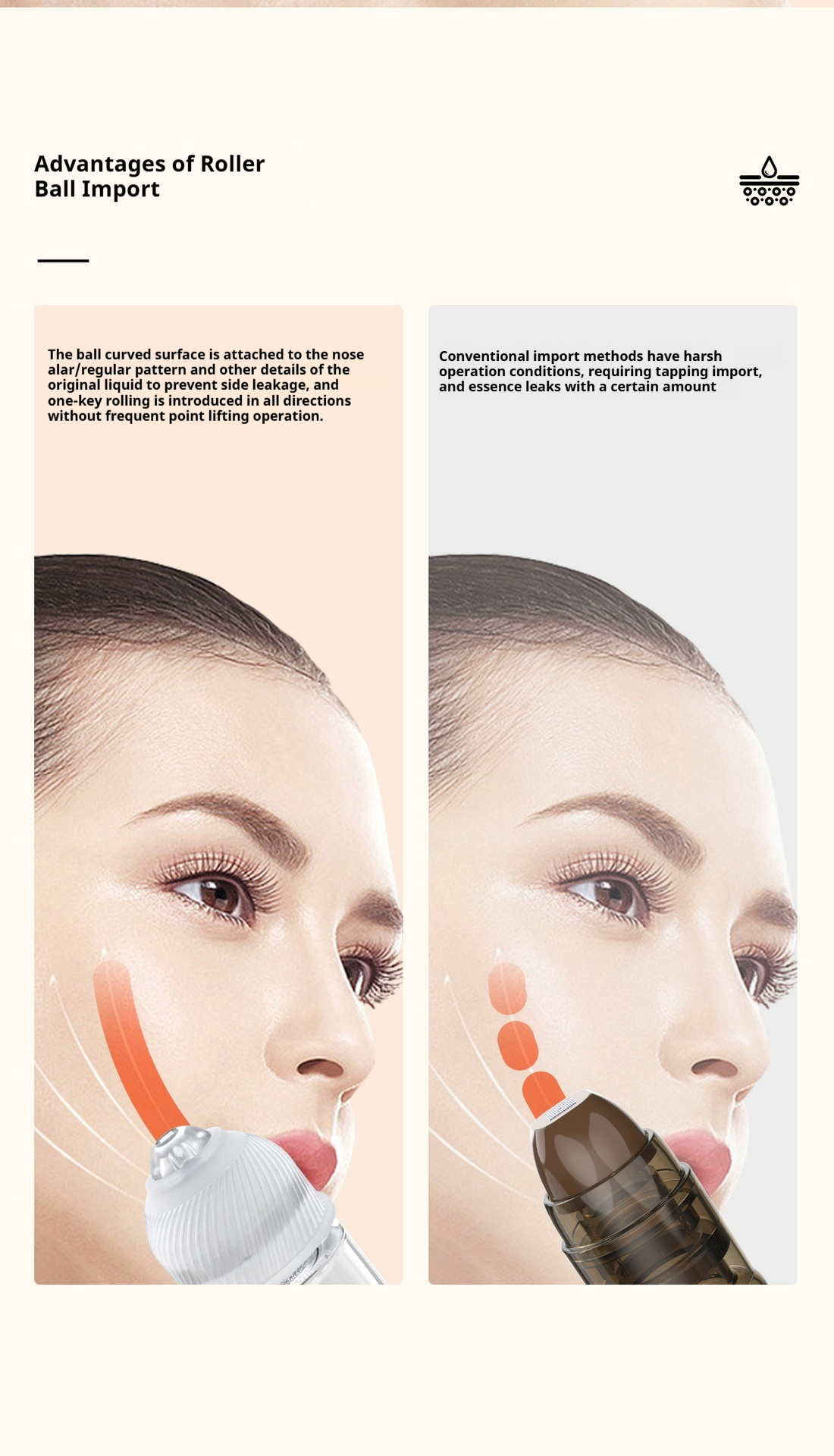 Nano Micro-Needle Roller - At-Home Mesotherapy Device for Facial Rejuvenation & Deeper Serum Absorption-Lumenessence