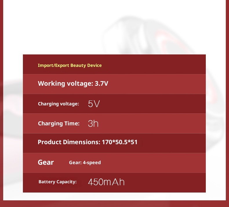 Multi-Functional Facial Device | Deep Cleansing + Hot Moisturize + Ion+ + Ion- + Vibration + LED Therapy-Lumenessence