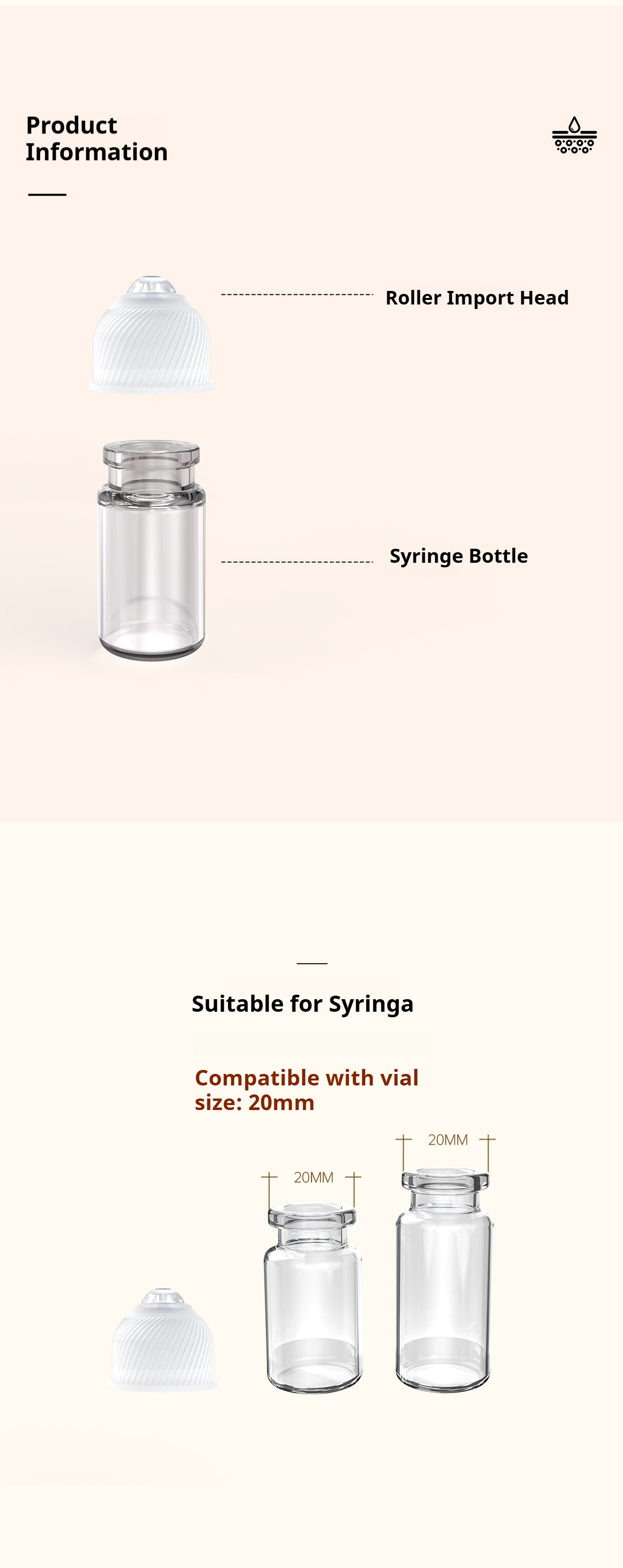 Nano Micro-Needle Roller - At-Home Mesotherapy Device for Facial Rejuvenation & Deeper Serum Absorption