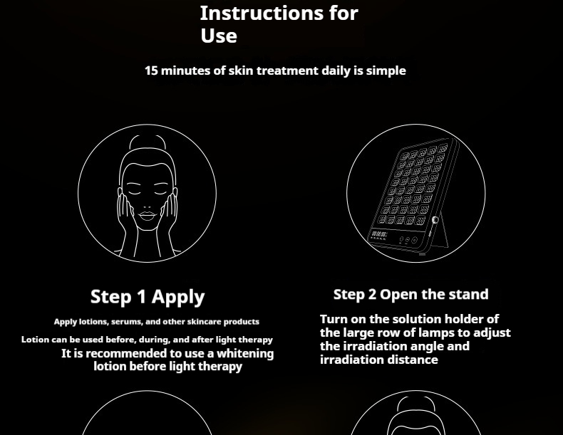 All-in-One LED Light Therapy Panel for Face and Body | At-Home Red & Blue Light Treatment for Clear, Young & Glowing Skin-Lumenessence