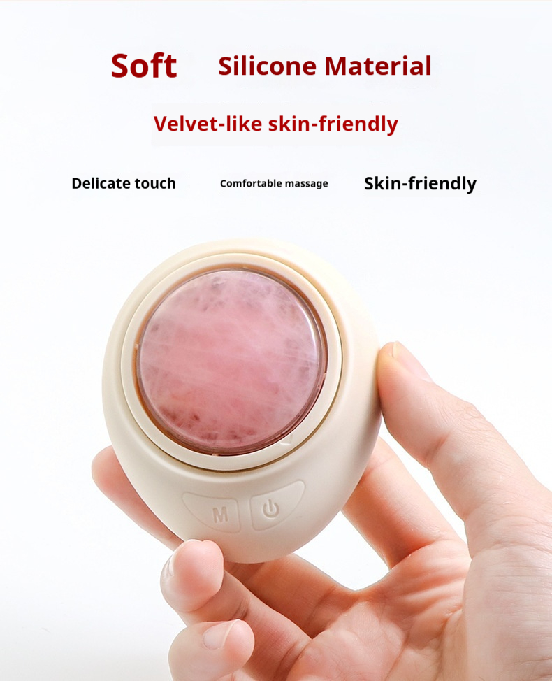 Jade Facial Massager, Portable Face Lifting Roller for Skin Rejuvenation - At-Home Anti-Aging Device to Reduce Wrinkles, Firm Skin & Soothe Face-Lumenessence