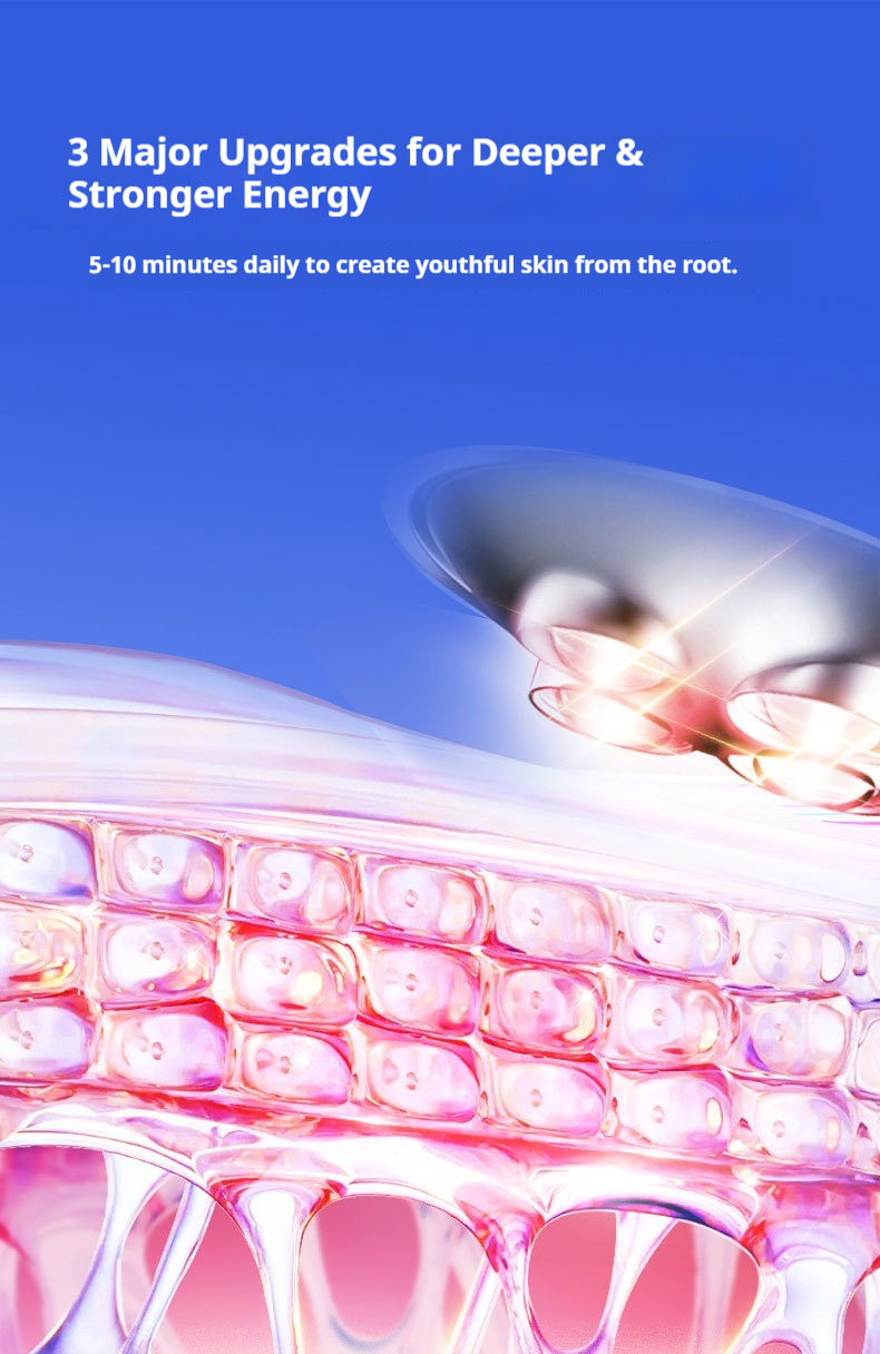 Professional LED Light Therapy Mask - Anti-Aging & Skin Tightening Facial Device for Rejuvenation and Radiance-Lumenessence