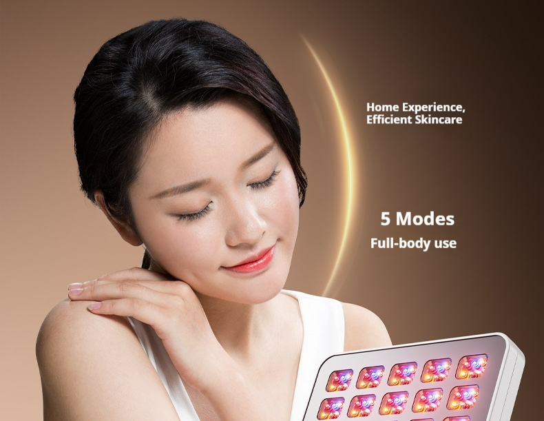 All-in-One LED Light Therapy Panel for Face and Body | At-Home Red & Blue Light Treatment for Clear, Young & Glowing Skin-Lumenessence