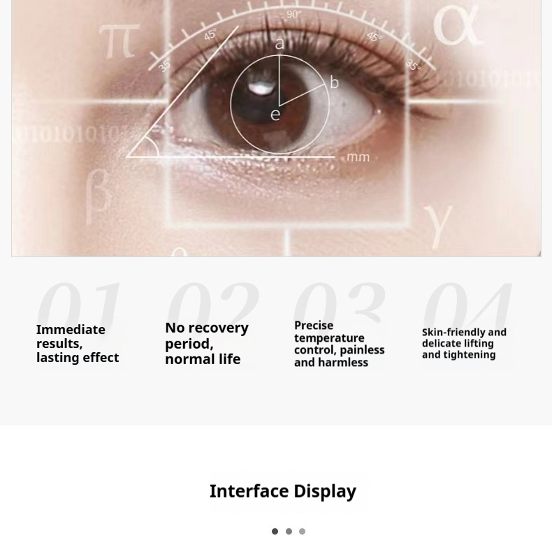 Magic Eye RF Eye Massager - Anti-Aging Eye Care Device for Removing Dark Circles & Puffy Bags, At-Home Facial Lifting Equipment-Lumenessence