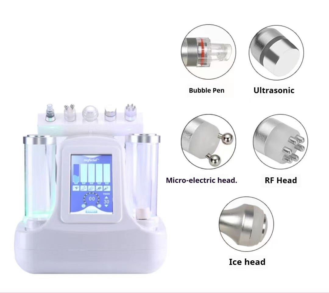 All-in-One Facial Cleansing & Oxygen Moisturizing Device: Pore Cleaner for Blackhead Removal, Non-Needle Hydration for Glowing Skin | Salon Results At Home-Lumenessence