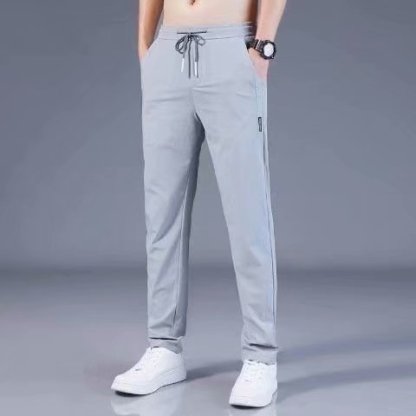 🌿 Struggling with the summer heat and sweat? Spend every day feeling refreshed with our High-Elastic, Cool-Slim, Quick-Drying Leisure Pants! ✨