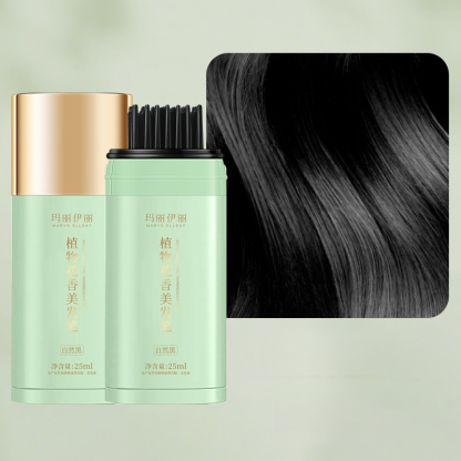 Gray Hair Concealer Touch-up Pen, Instant grey coverage! Waterproof, smudge-proof & non-greasy. Simply brush & go!