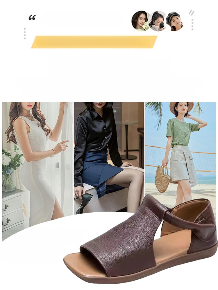 ❤️ [30th Anniversary Limited Edition, Huge Discount from Regular Price] Retro Genuine Leather Sandals ❤️