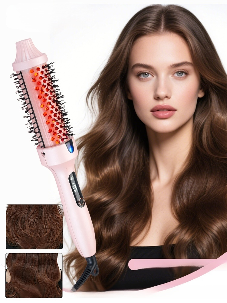 Salon-Grade Ionic Curling Iron – Long-lasting & Hair-Friendly, Shiny, Bouncy Curls in 5 Mins. Stop burning your hair! Get shiny, long-lasting salon curls with negative ion protection.