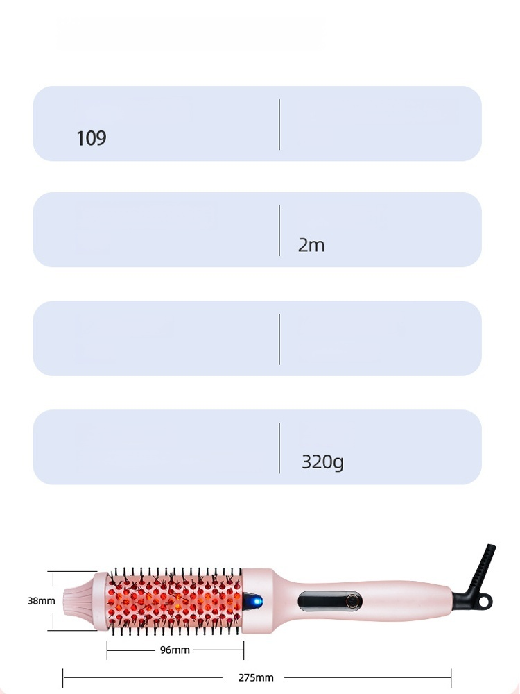 Salon-Grade Ionic Curling Iron – Long-lasting & Hair-Friendly, Shiny, Bouncy Curls in 5 Mins. Stop burning your hair! Get shiny, long-lasting salon curls with negative ion protection.