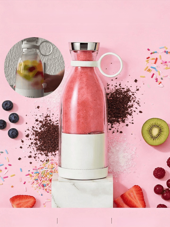 🍹 Travel Mini Electric Juicer Cup! Freshness, Anytime, Anywhere! Perfect for breakfast, office lunches, or picnics! It makes a wonderful treat for yourself or a highly appreciated gift for others. 