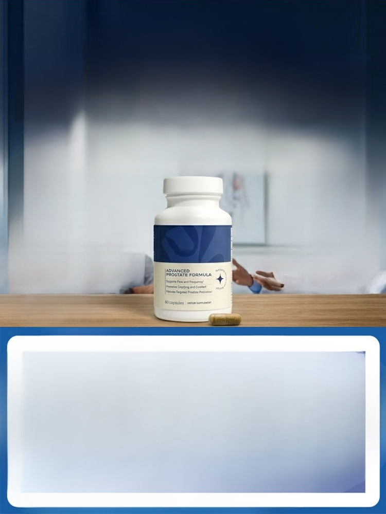 All-natural formula. 100% safe. Feel the strength within. Advanced herbal formula for men to boost bladder control.