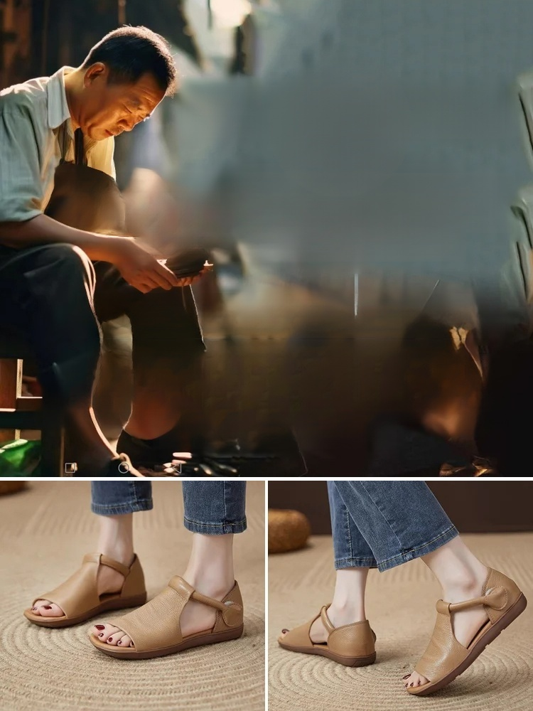 ❤️ [30th Anniversary Limited Edition, Huge Discount from Regular Price] Retro Genuine Leather Sandals ❤️