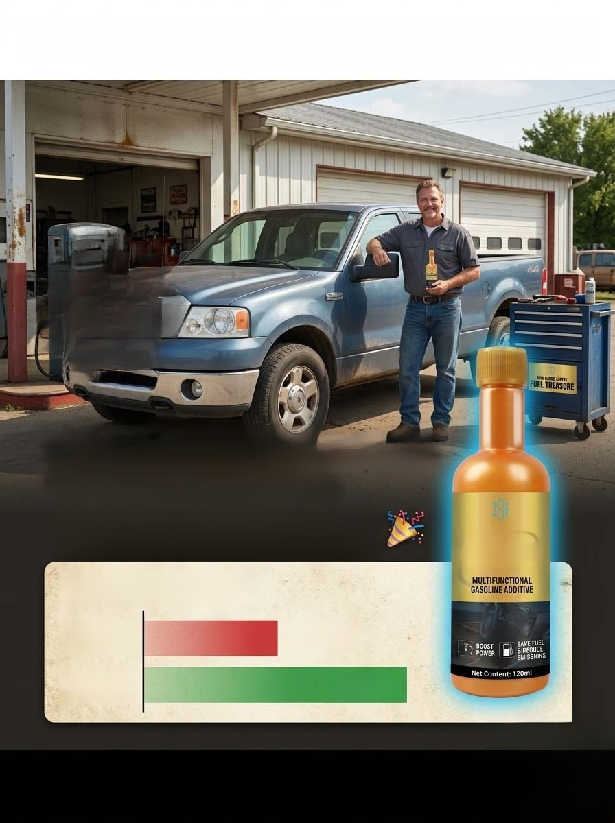 🔥 2 in 1 Fuel Additive – Remove Carbon Deposits and Save Fuel! 2 in 1: Deep Cleaning + Fuel Optimization