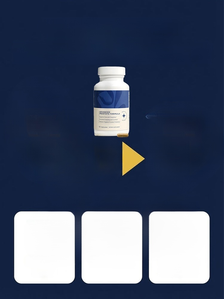 All-natural formula. 100% safe. Feel the strength within. Advanced herbal formula for men to boost bladder control.