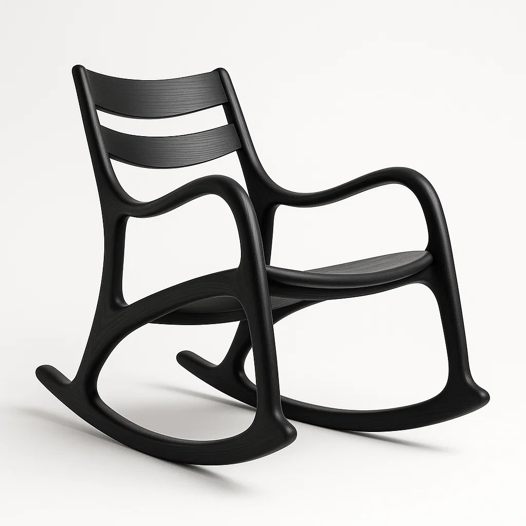 Gungstolar plast svart inomhus