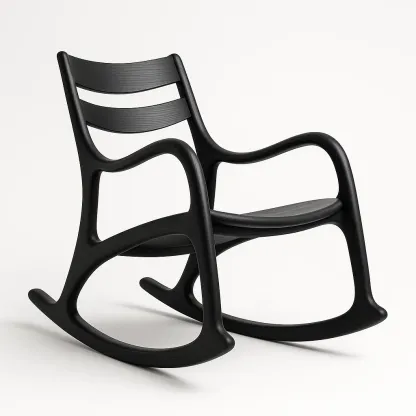 Gungstolar plast svart inomhus