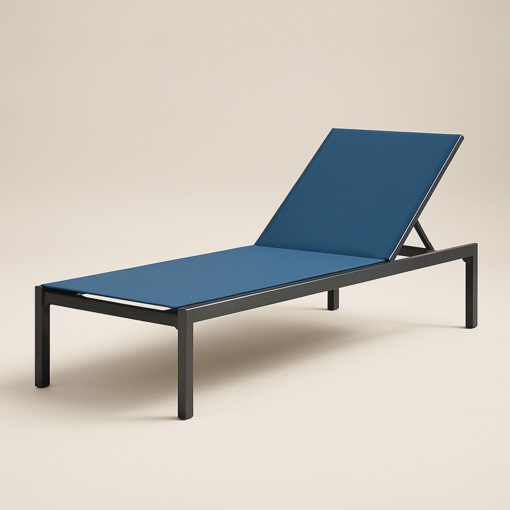 Justerbar Solseng i Aluminiumsramme Blå-decovivapt